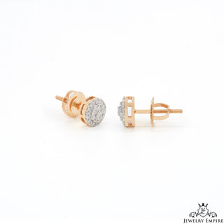 Round Cluster VS Diamond Earrings